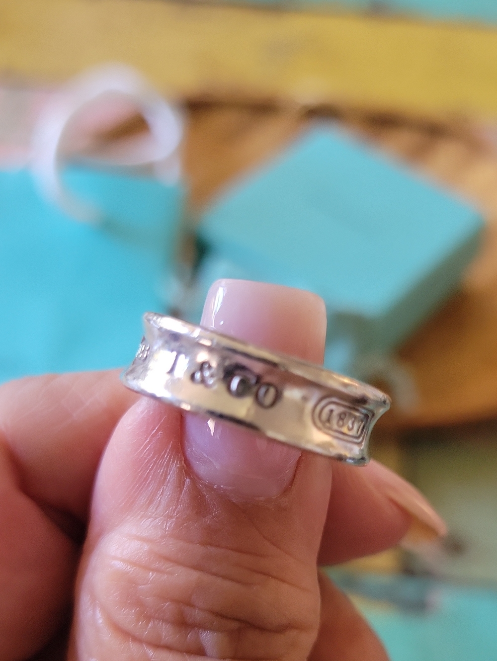 Tiffany & Co. Sterling Silver Band Ring - 1837